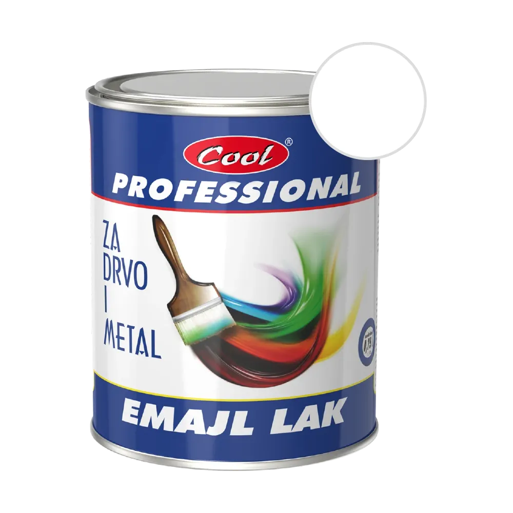 Cool Email Lak za drvo i metal Boja Bela- Zovex