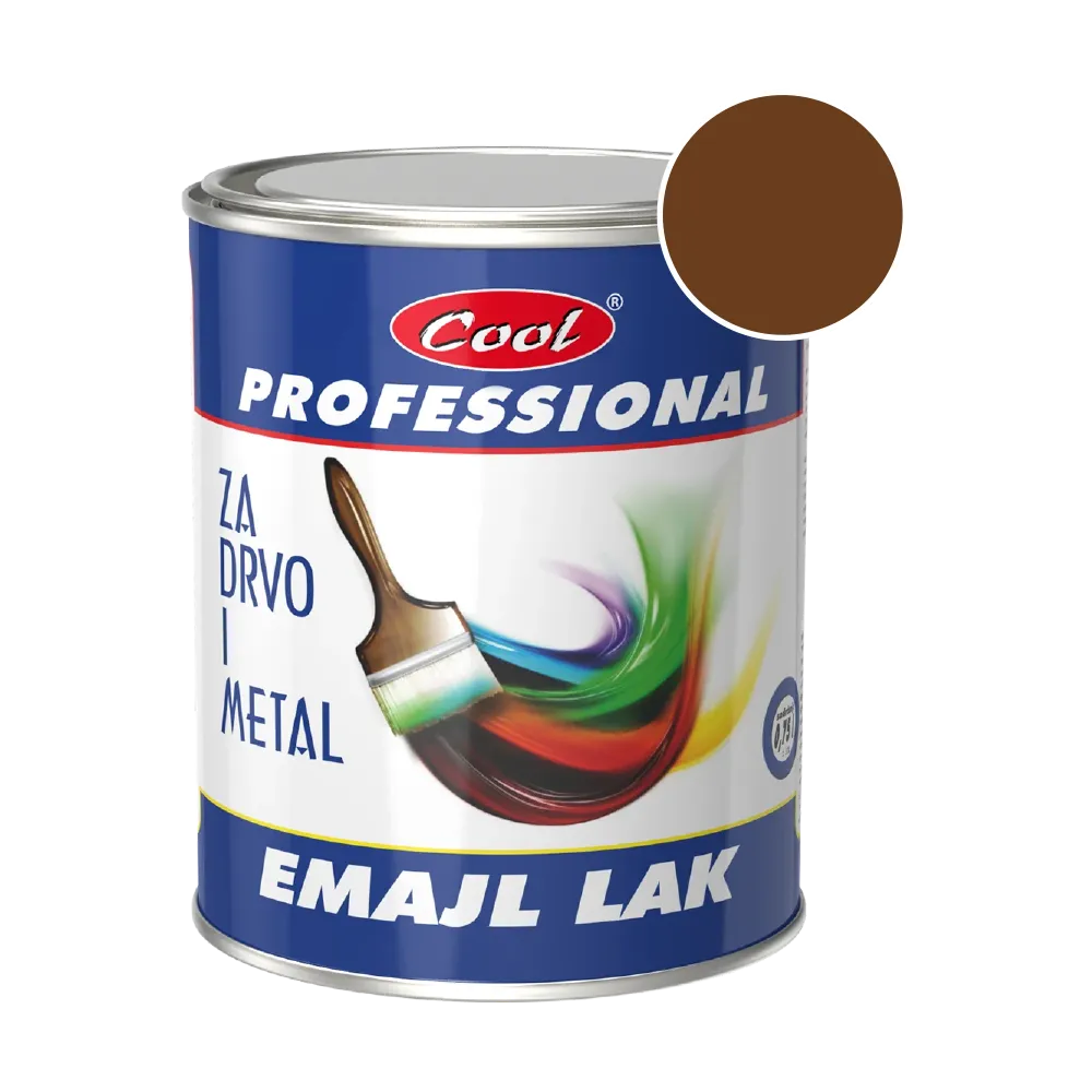 Cool Email Lak za drvo i metal Boja Braon - Zovex