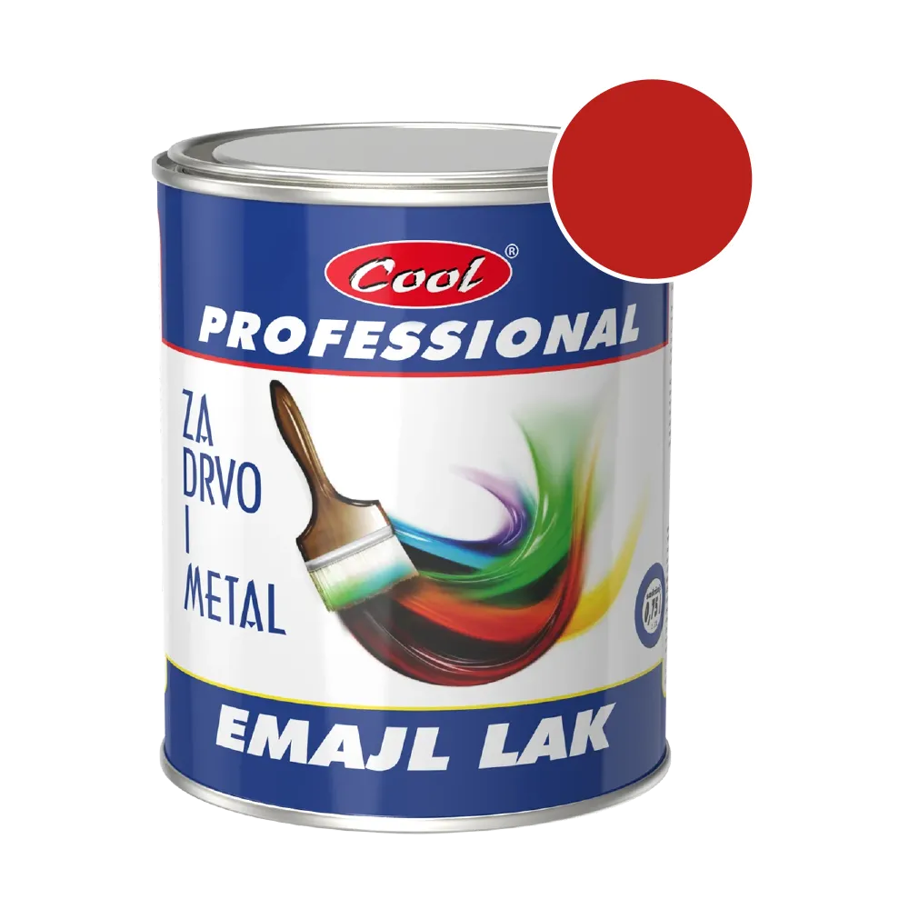 Cool Email Lak za drvo i metal Boja Crvena - Zovex