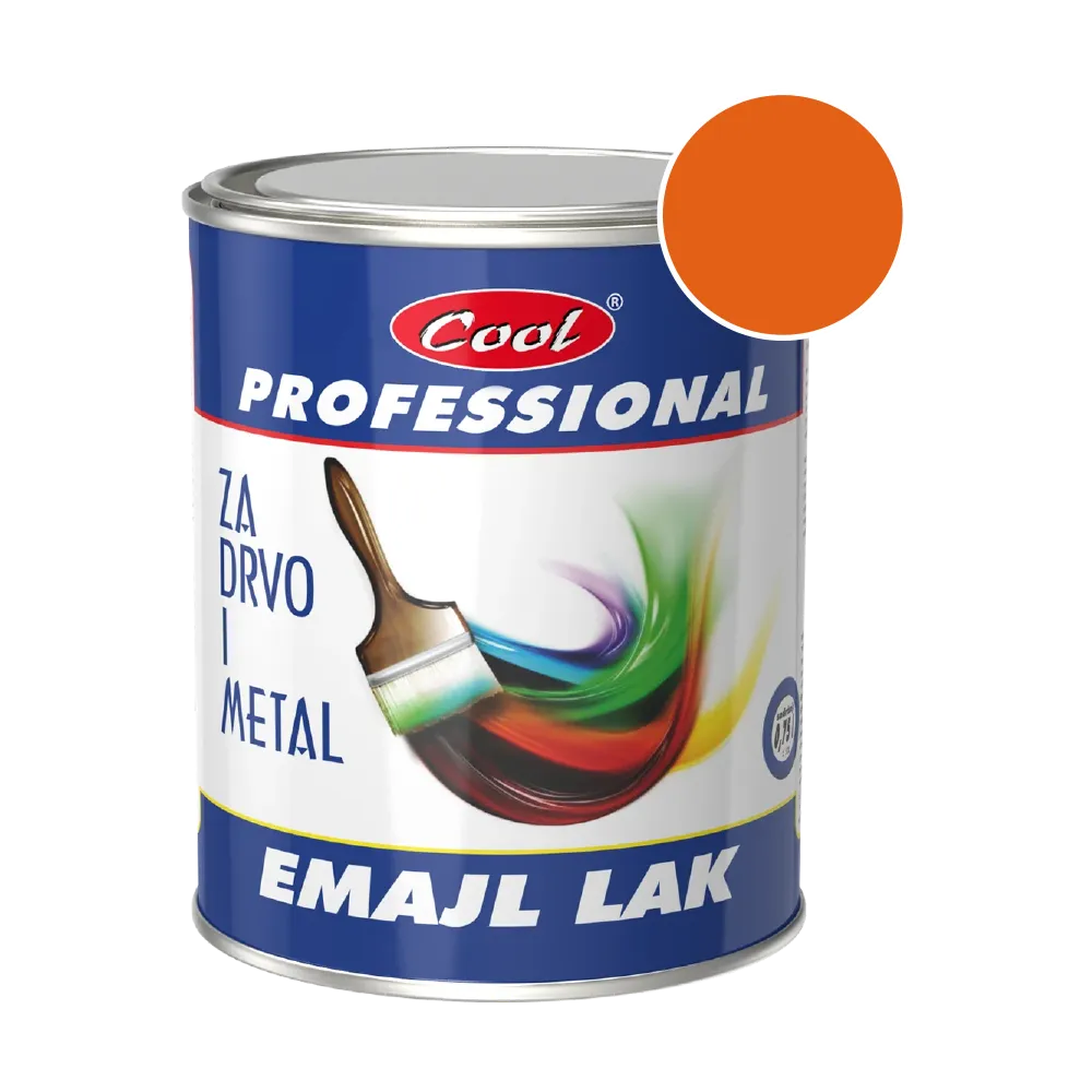 Cool Email Lak za drvo i metal Boja Narandzasta - Zovex