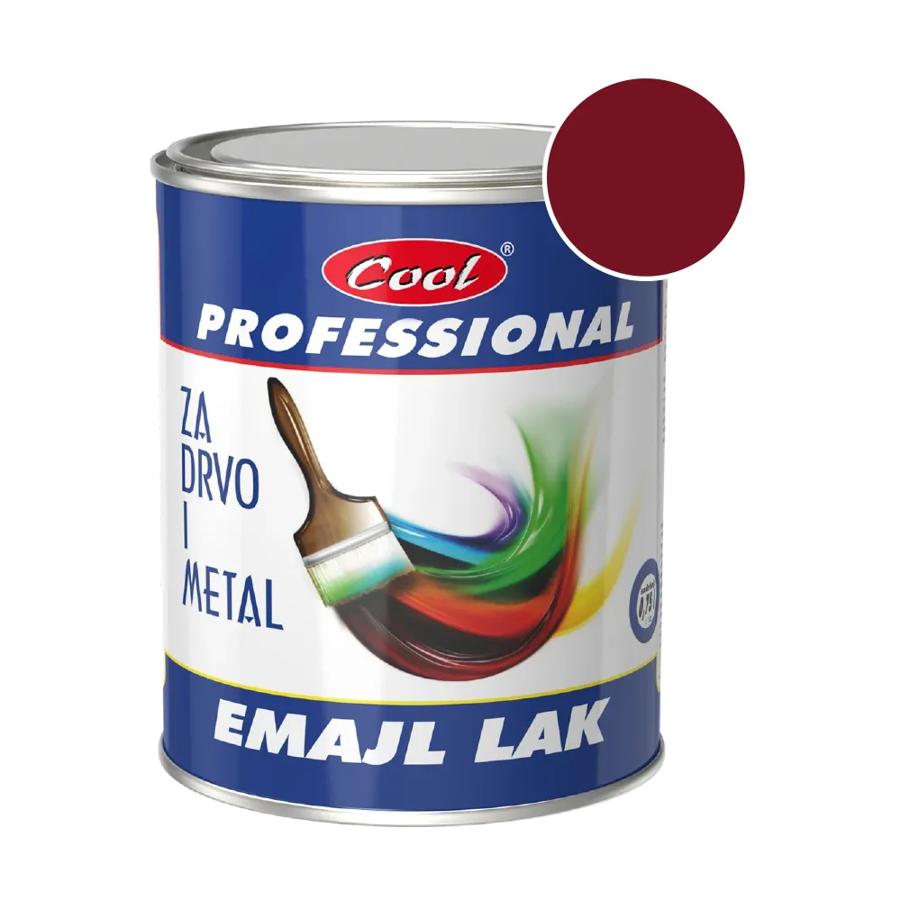 Cool-Email-Lak-za-drvo-i-metal-Boja-Tamno-Crvena-Zovex