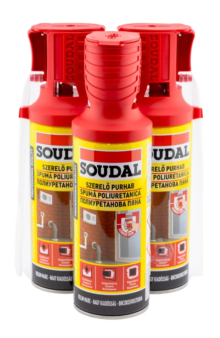 Zovex pur pena niskoekspanziona Soudal genius gun